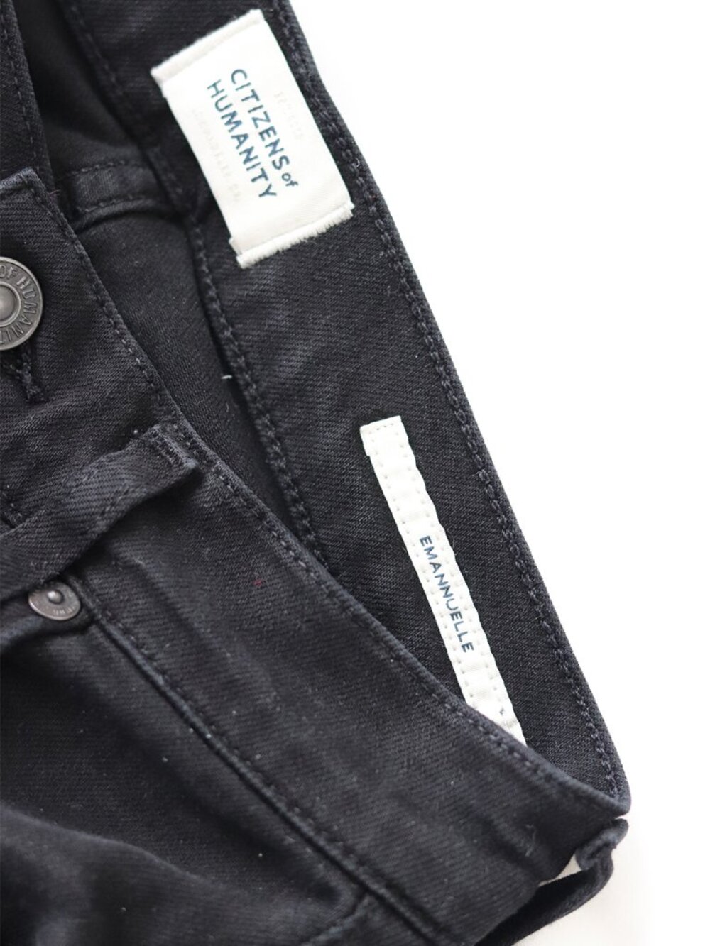 Emmanuelle Low Rise Bootcut 30" Jeans | Citizens of Humanity | 23 | Black - Picture 5 of 9